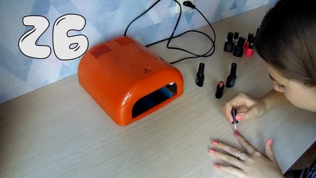 100 СЛОЁВ ГЕЛЬ ЛАКА!!! НА НОГТЯХ!!! смотреть онлайн