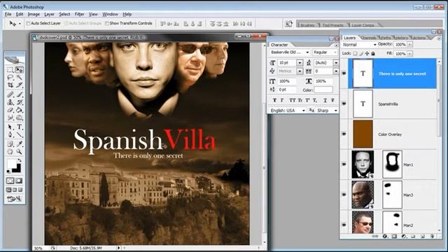 Create Movie Poster with Photoshop 5/5 смотреть онлайн