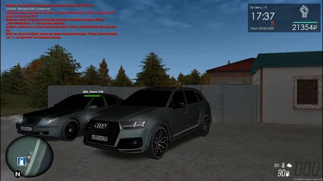ОБЗОР НА МОЮ НОВУЮ AUDI Q7 2015 НА МТА ПРОВИНЦИЯ / AUDI Q7 2015 / MTA PROVINCE #4 смотреть онлайн