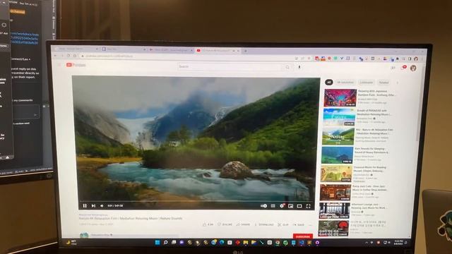 LG 27BN85U-B 27 New Monitor Screen Tear off смотреть онлайн