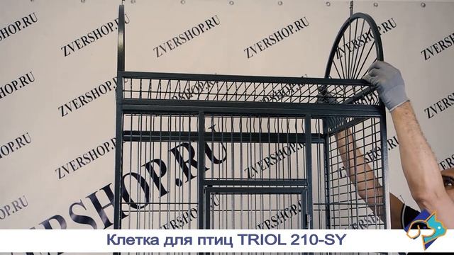 Клетка Triol для птиц SY210 смотреть онлайн