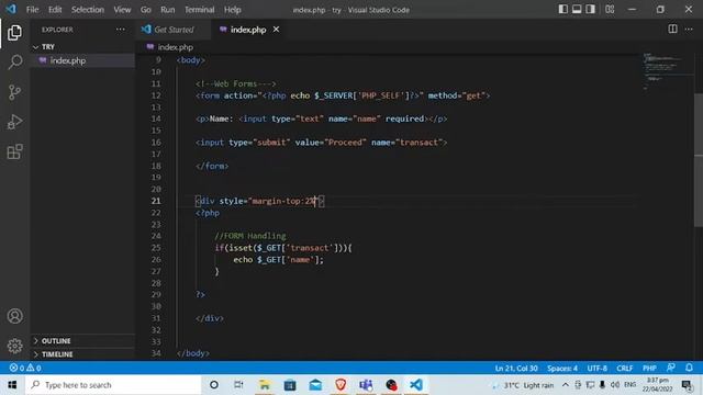 Chapter 5: Part 2 - (PHP Superglobals) Form Handling смотреть онлайн