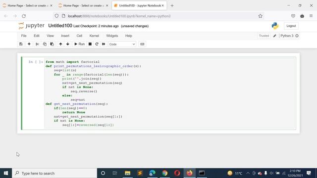 Python Program to Print All Permutations of a String in Lexicographic Order using Recursion смотреть онлайн