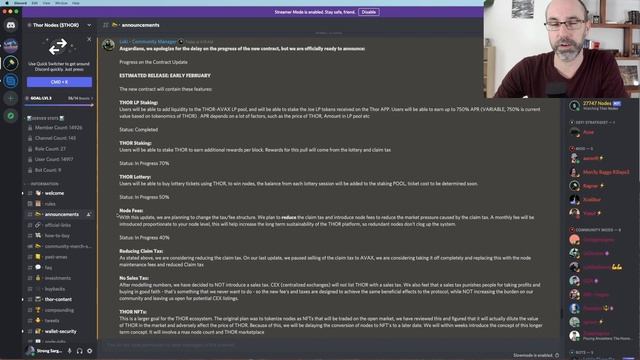 NEW THOR ANNOUNCEMENTS! Nodes as NFT's??? | New contracts | Fees (MUST WATCH) смотреть онлайн