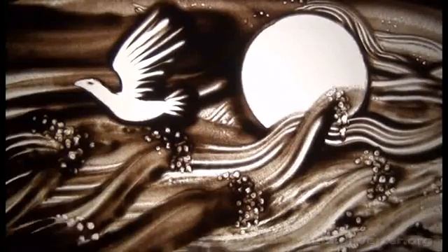 Песочная анимация "АССОЛЬ" смотреть онлайн