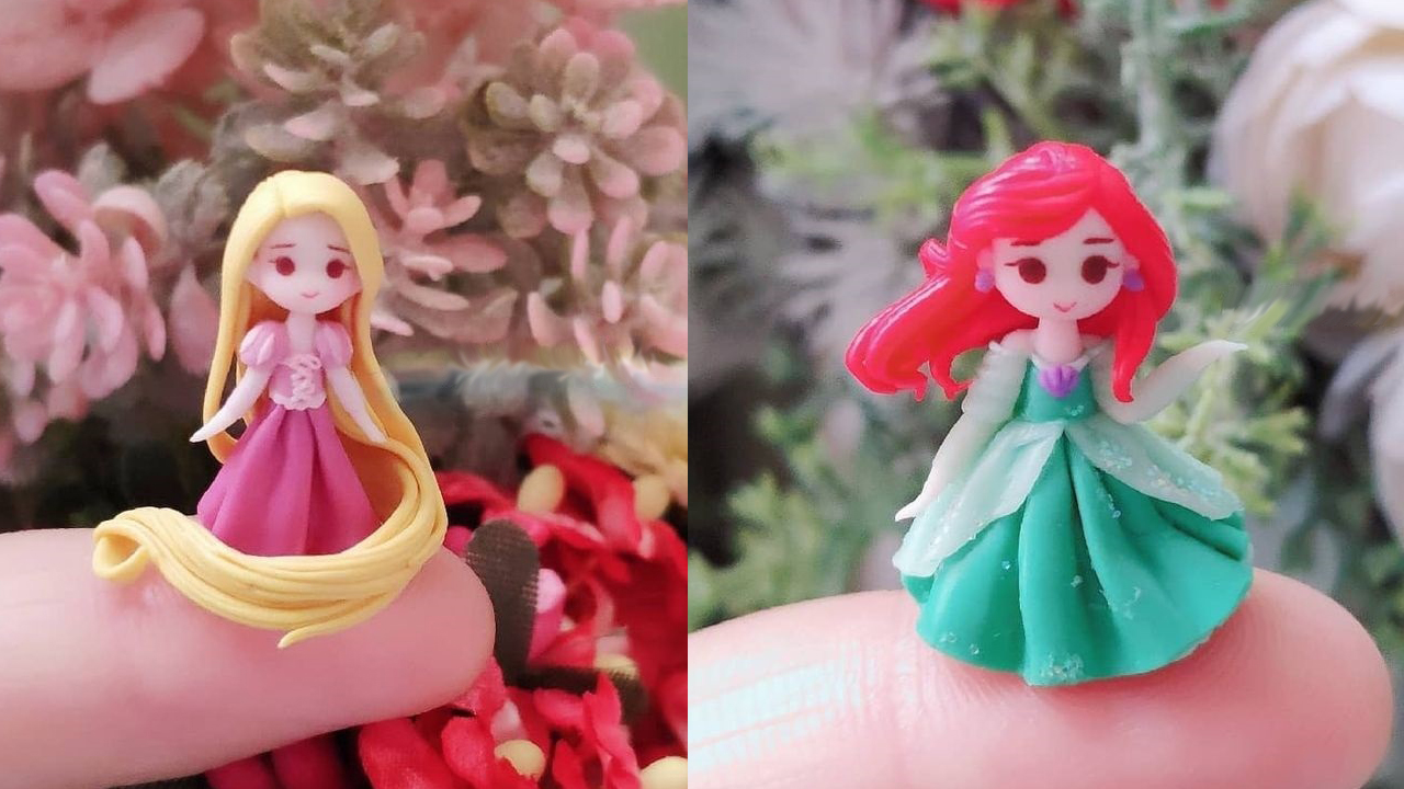 Милые поделки из полимерный глины. Маленькие фигурки своими руками смотреть онлайн