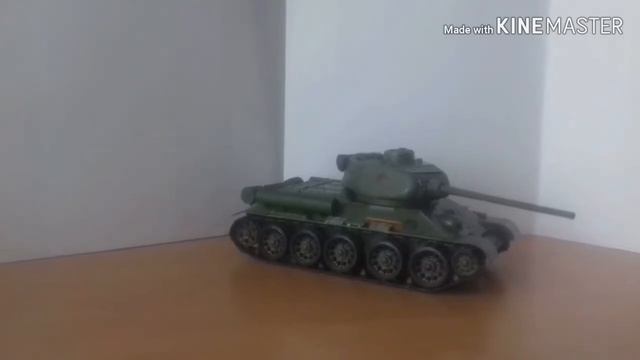 Обзор модели танка Т-34-85 в 35 моштабе смотреть онлайн