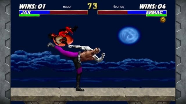 UMK3 РАДУЮ ВАС РАЗНЫМИ ПЕРСОНАЖАМИ - Ultimate Mortal Kombat 3 Necros смотреть онлайн
