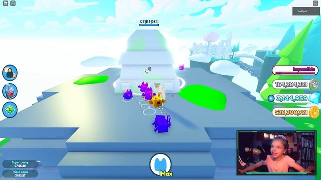 ? УБИЙЦА СУНДУКОВ! ПОЛУЧИЛА RAINBOW PHANTOM WOLF В PET SIMULATOR X ROBLOX смотреть онлайн