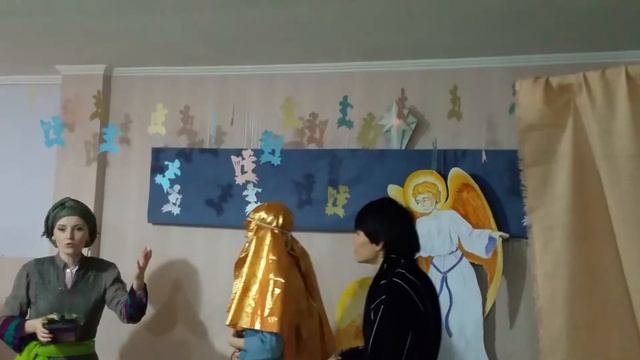 Сценка "Рождество " смотреть онлайн
