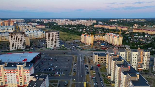 Застройка нового района на 11 тыс. жителей. смотреть онлайн