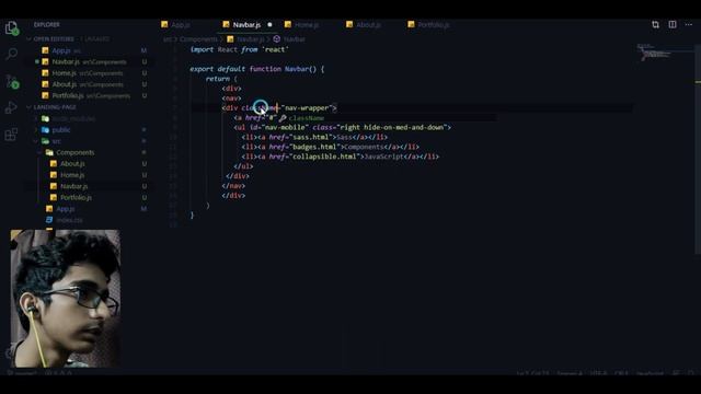 (SESSION 1) Building A Business Portfolio (Landing Page) With React JS - Coding Session - Episode 1 смотреть онлайн