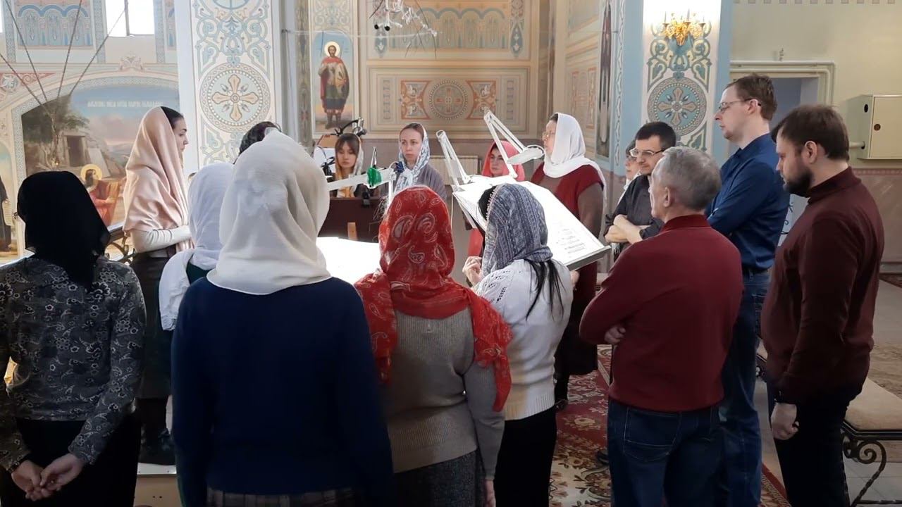 «Сугубая ектения» (В. Зиновьев). Регент Екатерина Артюхова. смотреть онлайн
