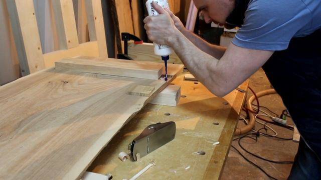 Live Edge Slab Coffee Table. Журнальный столик из слэба карагача.