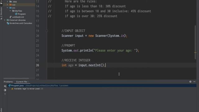 [JAVA] 2a - Making Decisions смотреть онлайн