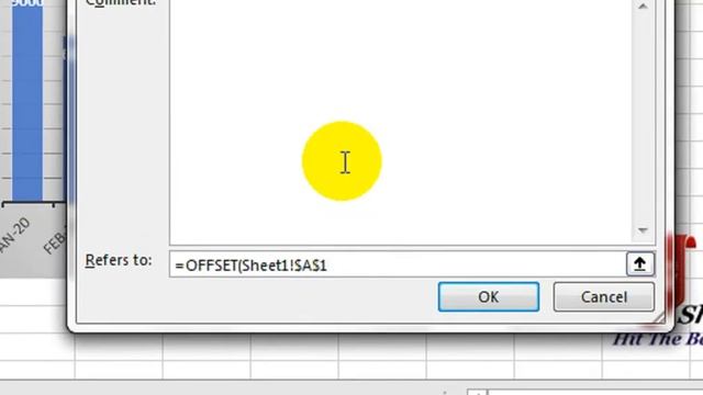 how to dynamically change excel chart data with offset function смотреть онлайн