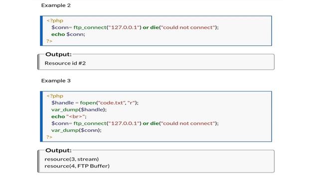 "Special Data types" [resource - null] in PHP смотреть онлайн
