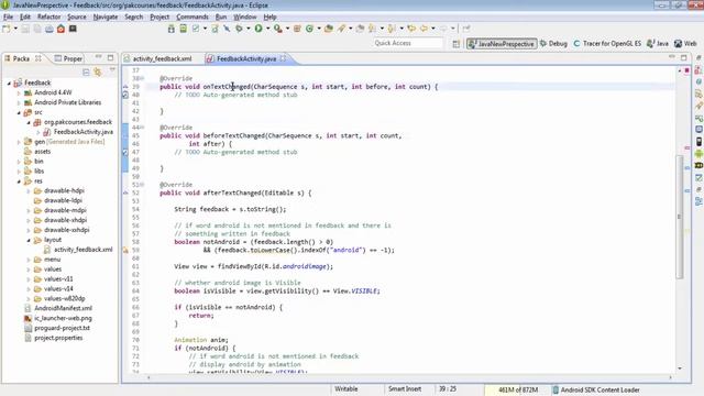 Android Development Tutorials Beginners Urdu/Hindi#75 FeedbackApp With Animation3/4 смотреть онлайн