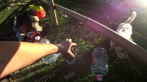 В палатках на берегу моря в Абхазии // Кемпинг Амбара в Абхазии.