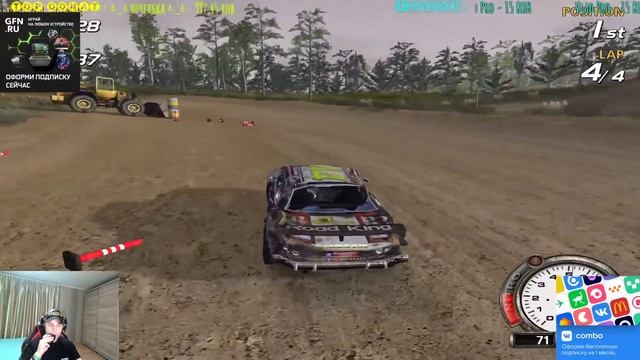 FlatOut эта малышка заставила меня подгореть/ просто катаюсь кайфую ностальгирую смотреть онлайн