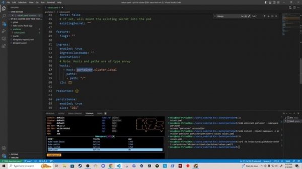 Quick and Easy Portainer Installation on Kubernetes Cluster using Helm