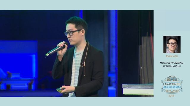 Evan You - Modern Frontend with Vue.js - Laracon EU 2016 смотреть онлайн