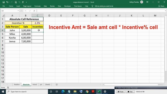 Relative, Absolute and Mixed cell reference in Excel #Absolute#Cell#Reference смотреть онлайн