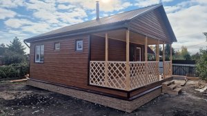 Дом с баней 6/8м от компании Лесное раздолье Омск