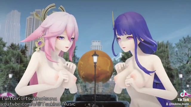 MMD × TikTok | Genshin Impact Funny Animation смотреть онлайн