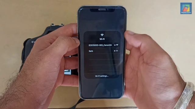 How To Connect Canon Wifi Camera To IPhone | Transfer Images To IPhone | Canon 1500d