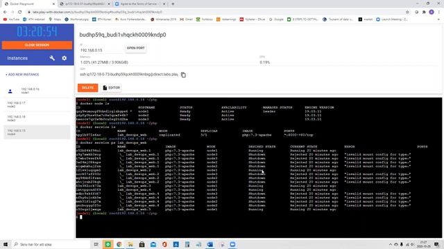 Docker Swarm lab смотреть онлайн