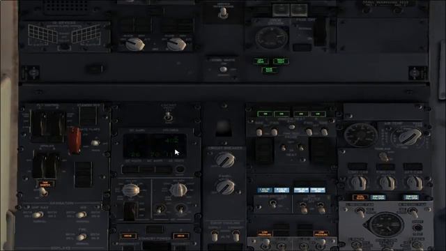 Как запустить двигатель в Boeing737-800 PMDG в MFSX