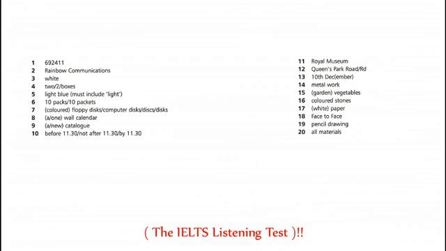 Ielts Latest Listening Test 2023 with answers | Two Test at same time | смотреть онлайн