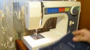 Sewing machine Швейная машина NECCHI 559 test петля полуавтомат, кожа