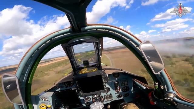 Боевая работа экипажей Су-25