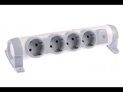 Удлинитель 4 розетки с заземлением без кабеля Комфорт (694629) смотреть онлайн