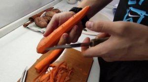 Якутские ножи, тест на кухне. #якутскийнож #нож #тест #кухня