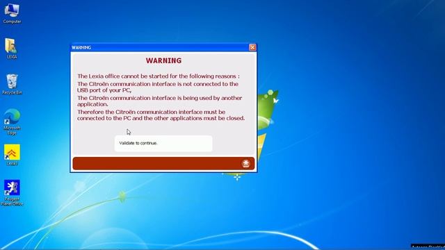 Starting LEXIA 3 and Peugeot Planet 2000 on Windows 7 смотреть онлайн