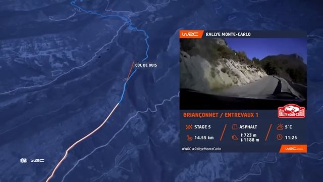 Route Preview | WRC Rallye Monte-Carlo 2023 смотреть онлайн