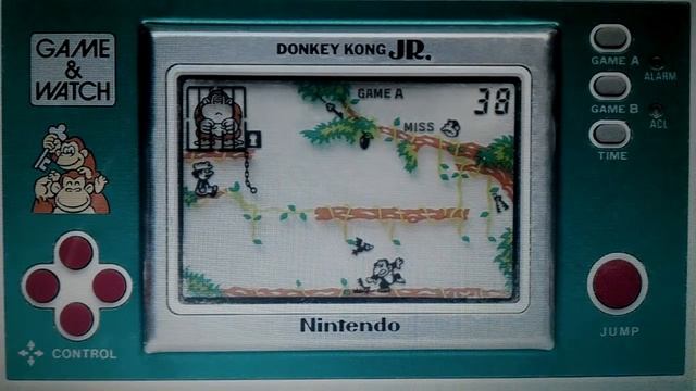 LCD Games: Donkey Kong Jr Nintendo Game & Watch смотреть онлайн