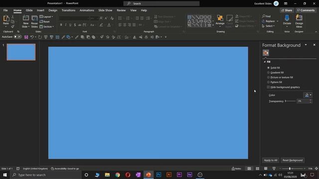How to change BACKGROUND COLOR in PowerPoint? ??? смотреть онлайн