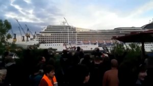 Гудок лайнера всех шокировал