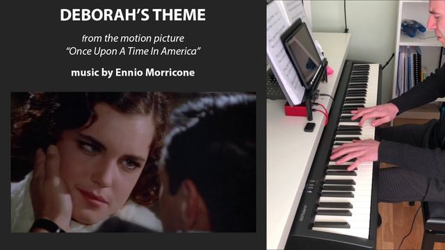 Deborah's Theme - piano solo смотреть онлайн