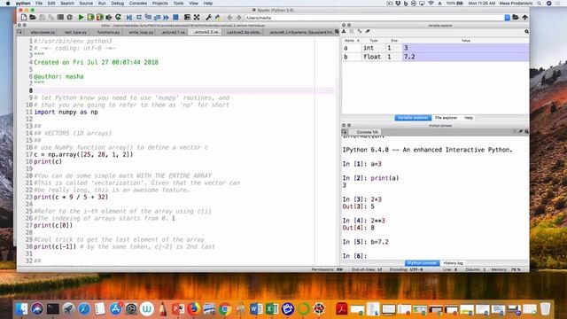 PGE310 Spring2019 Lecture2 Python Variables 2019 02 04 смотреть онлайн