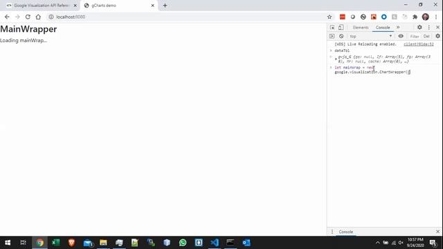 Google Charts - Lesson 1.2: Drawing the ChartWrapper смотреть онлайн
