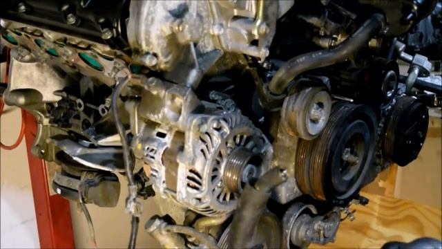 #17. VK45DE alternator. M45, Q45, FX45 смотреть онлайн