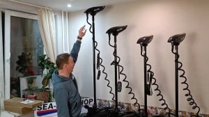 Электроякоря Sea Pro 80L GPS (24v) с длинной ноги 54", 60", 72" дюйма