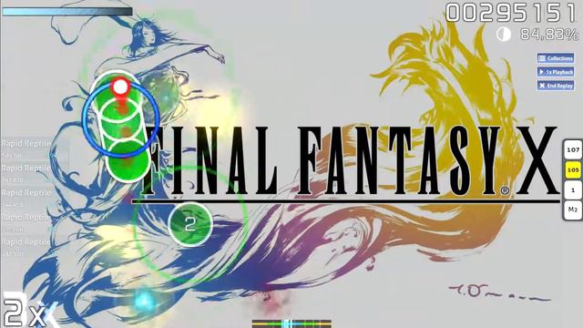 Osu! Nobuo Uematsu Final Fantasy X Battle Theme 85,97% X Difficulty смотреть онлайн