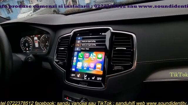 VOLVO XC90 B5 2K22 ANDROIDIZARE SISTEM ORIGINAL смотреть онлайн