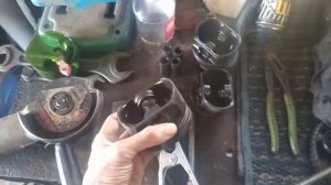 Замена поршней Audi 100c4  2.0 AAD 2 часть